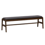 Roux Upholstered Bench FURNITURE - benches LH IMPORTS Grey
