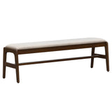 Roux Upholstered Bench FURNITURE - benches LH IMPORTS