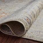 Chris Loves Julia x Loloi Rosemarie Oatmeal / Lavender Rug RUGS - patterned Loloi