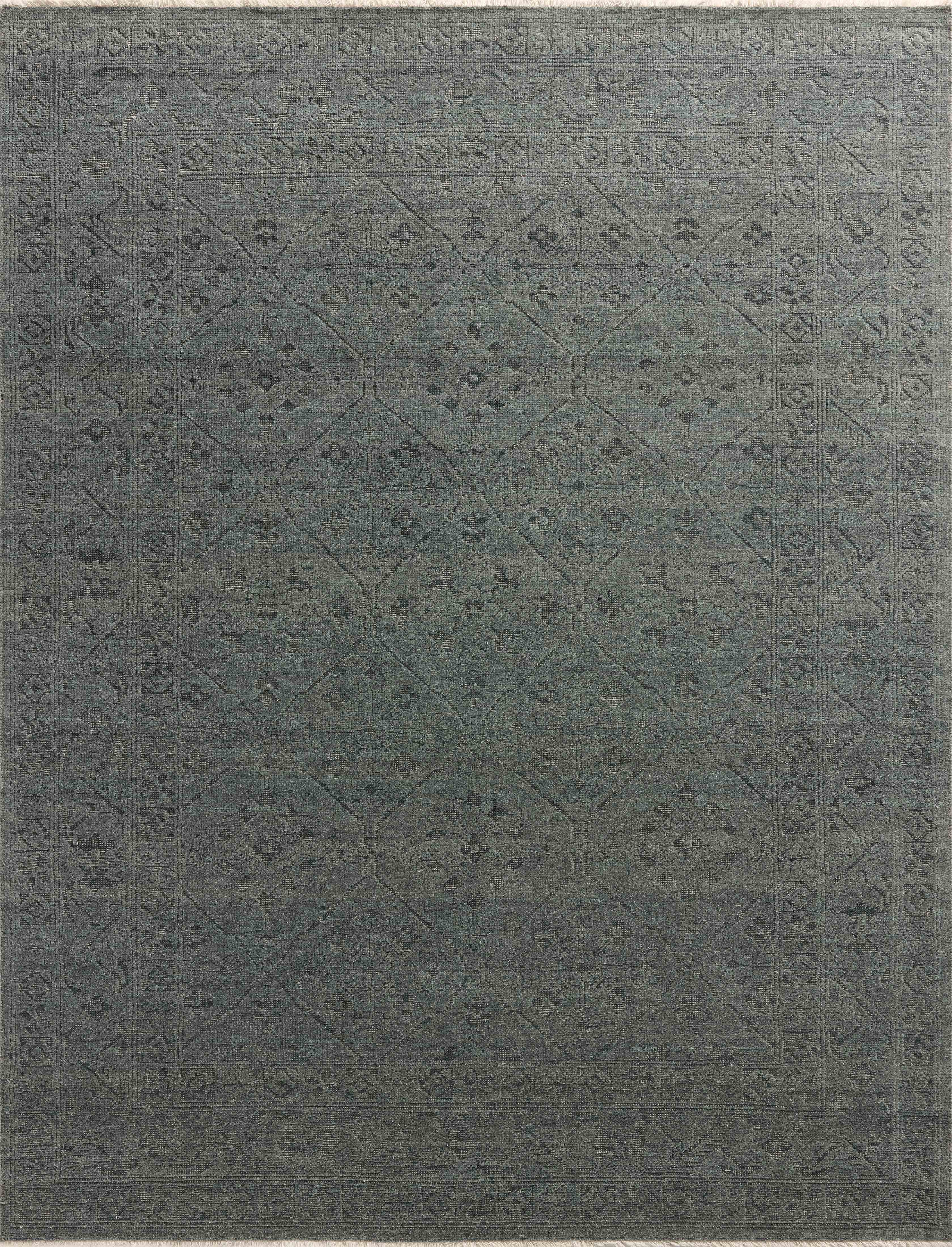 Magnolia Home by Joanna Gaines x Loloi Ruth Ocean / Midnight RUGS - patterned Loloi