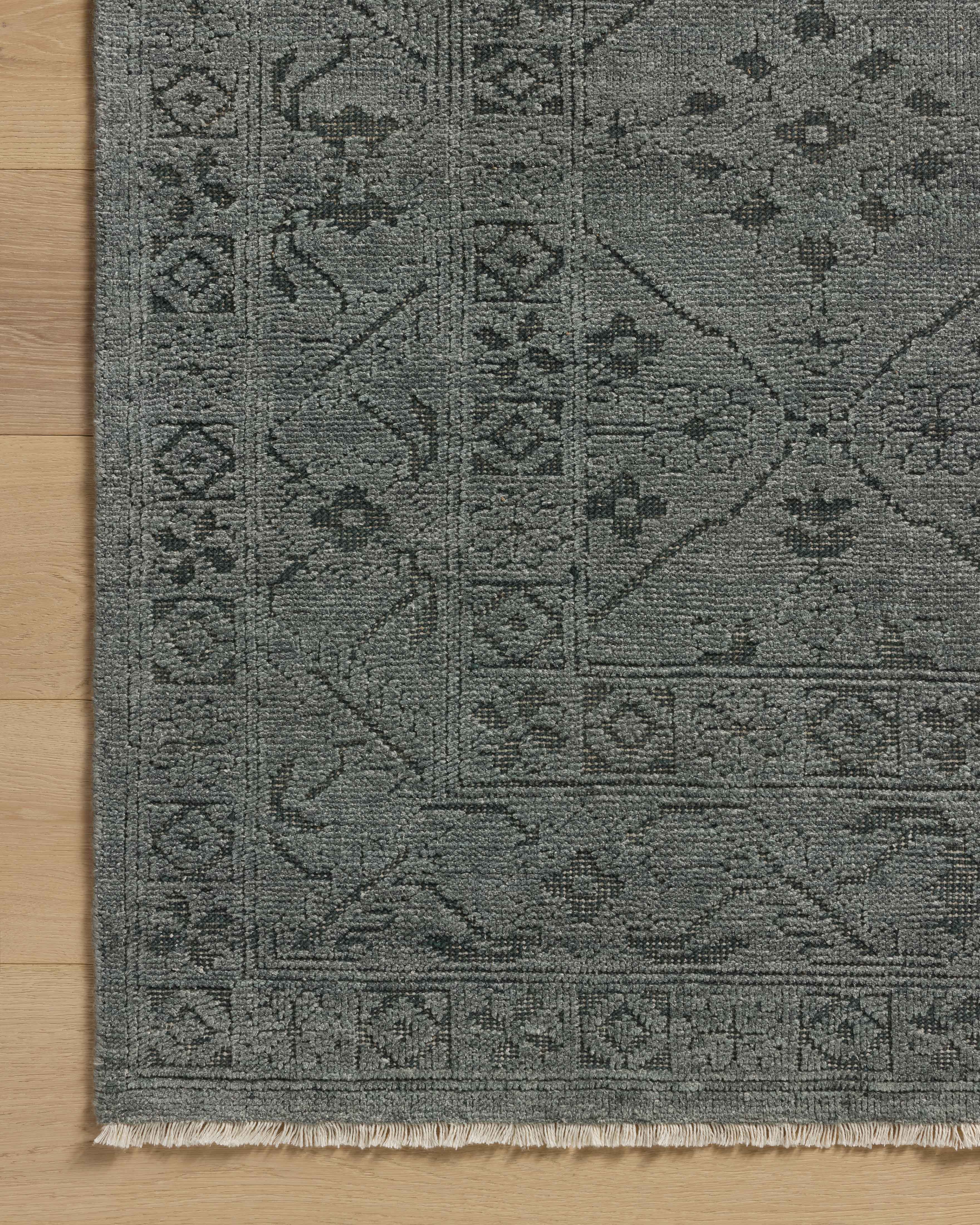 Magnolia Home by Joanna Gaines x Loloi Ruth Ocean / Midnight RUGS - patterned Loloi