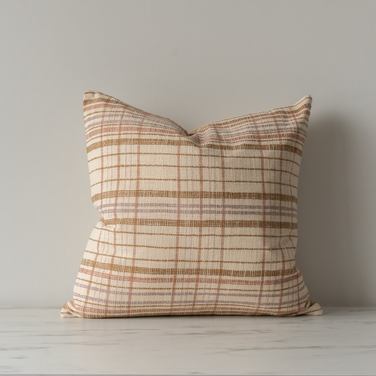 Amber Lewis x Loloi Avalon Wheat Pillow 1 - PILLOWS - essentials - neutral Loloi