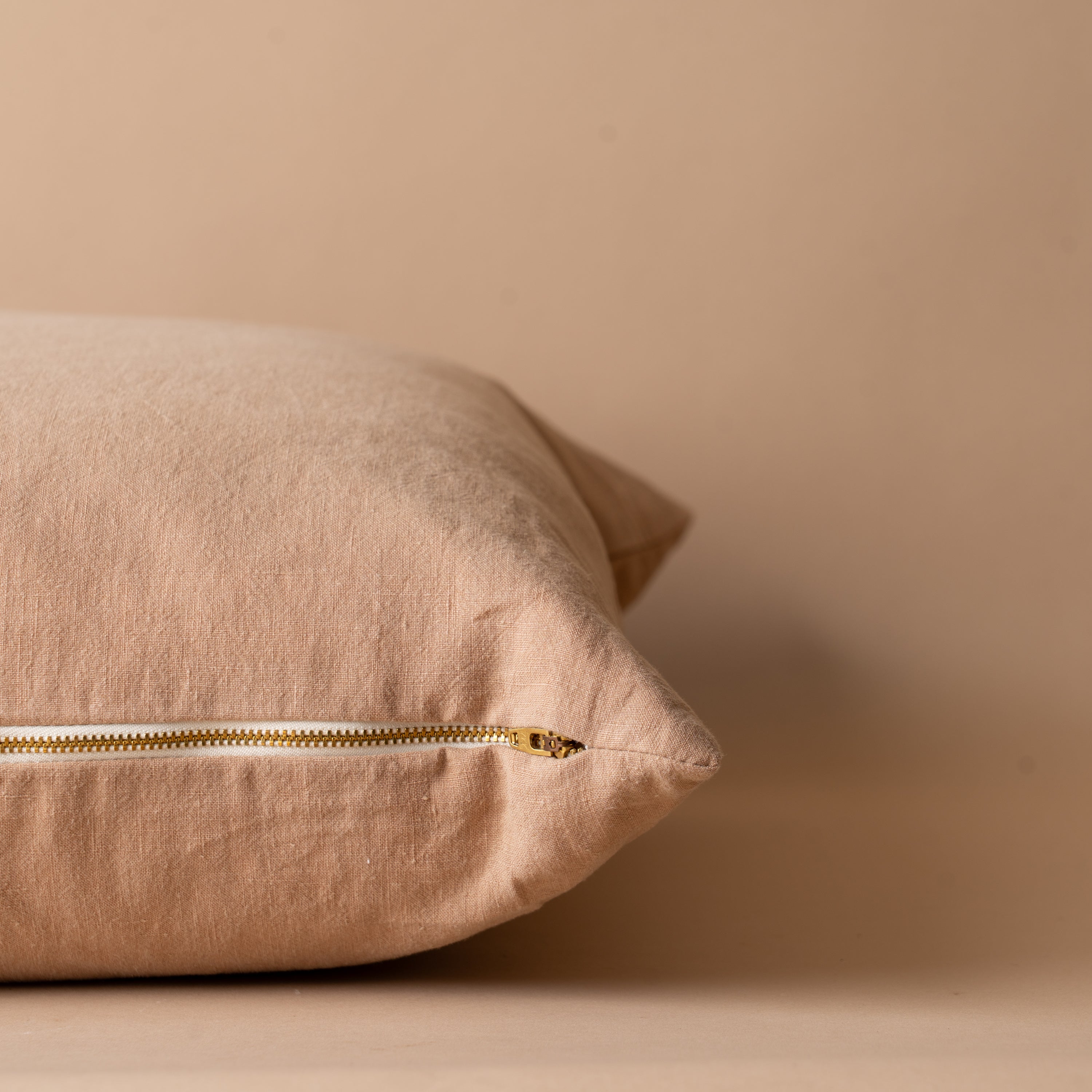 Latte Linen Pillow Cover 1 - PILLOWS - linen - neutral Rug & Weave Pillows