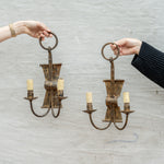 Vintage Wall Sconce 0-VINTAGE-object Hauer Market