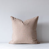Arthur Gingham Pillow Cover 1 - PILLOWS - linen - neutral Rug & Weave Pillows