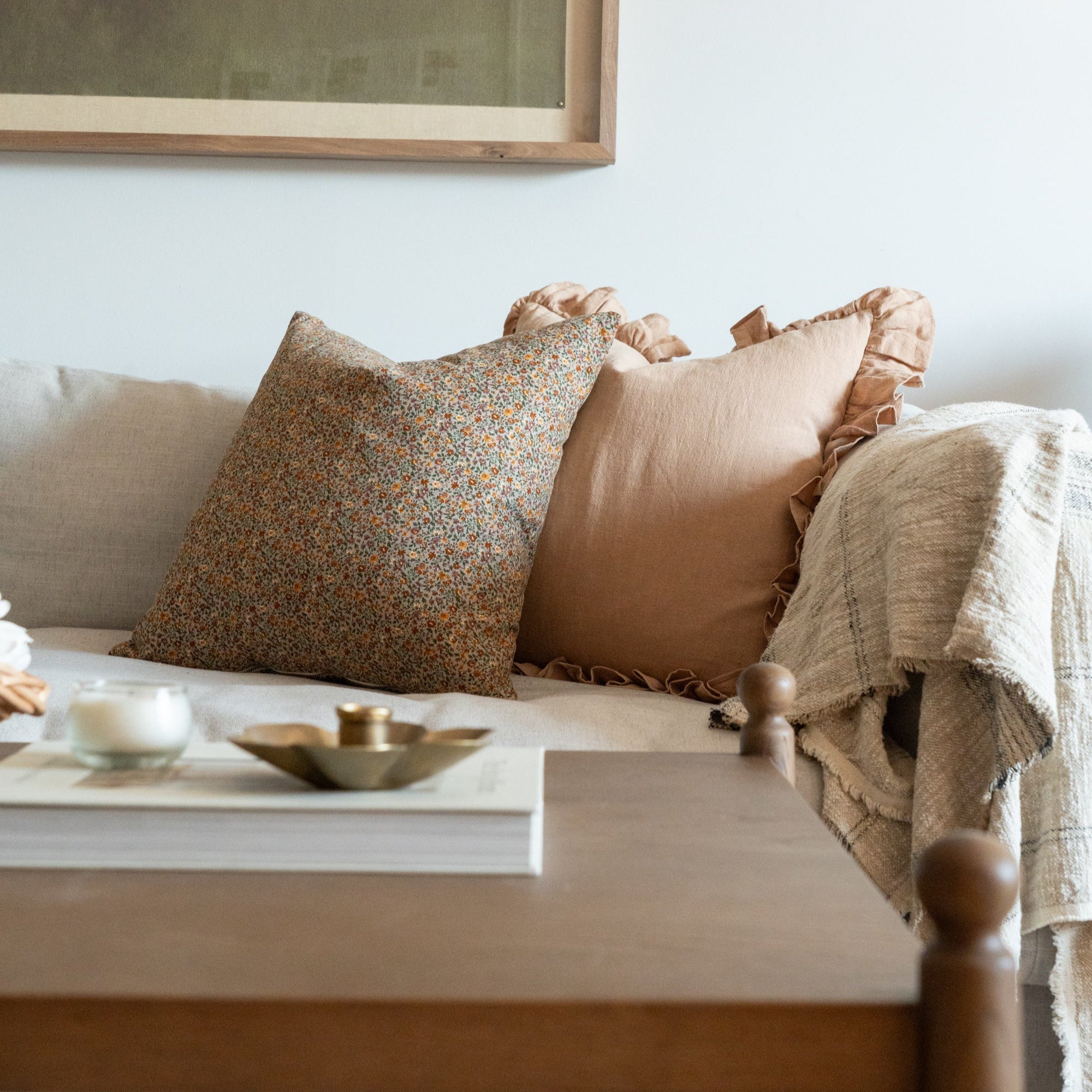 Hana Pillow Cover 2 - PILLOWS - essentials - warm Rug & Weave Pillows