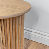 Gus* Modern Odeon End Table - White Oak 5 - a- FURNITURE - accent table - wood Gus