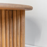 Gus* Modern Odeon End Table - White Oak 5 - a- FURNITURE - accent table - wood Gus