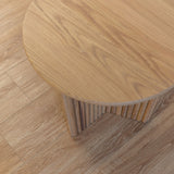 Gus* Modern Odeon End Table - White Oak 5 - a- FURNITURE - accent table - wood Gus