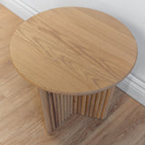 Gus* Modern Odeon End Table - White Oak 5 - a- FURNITURE - accent table - wood Gus