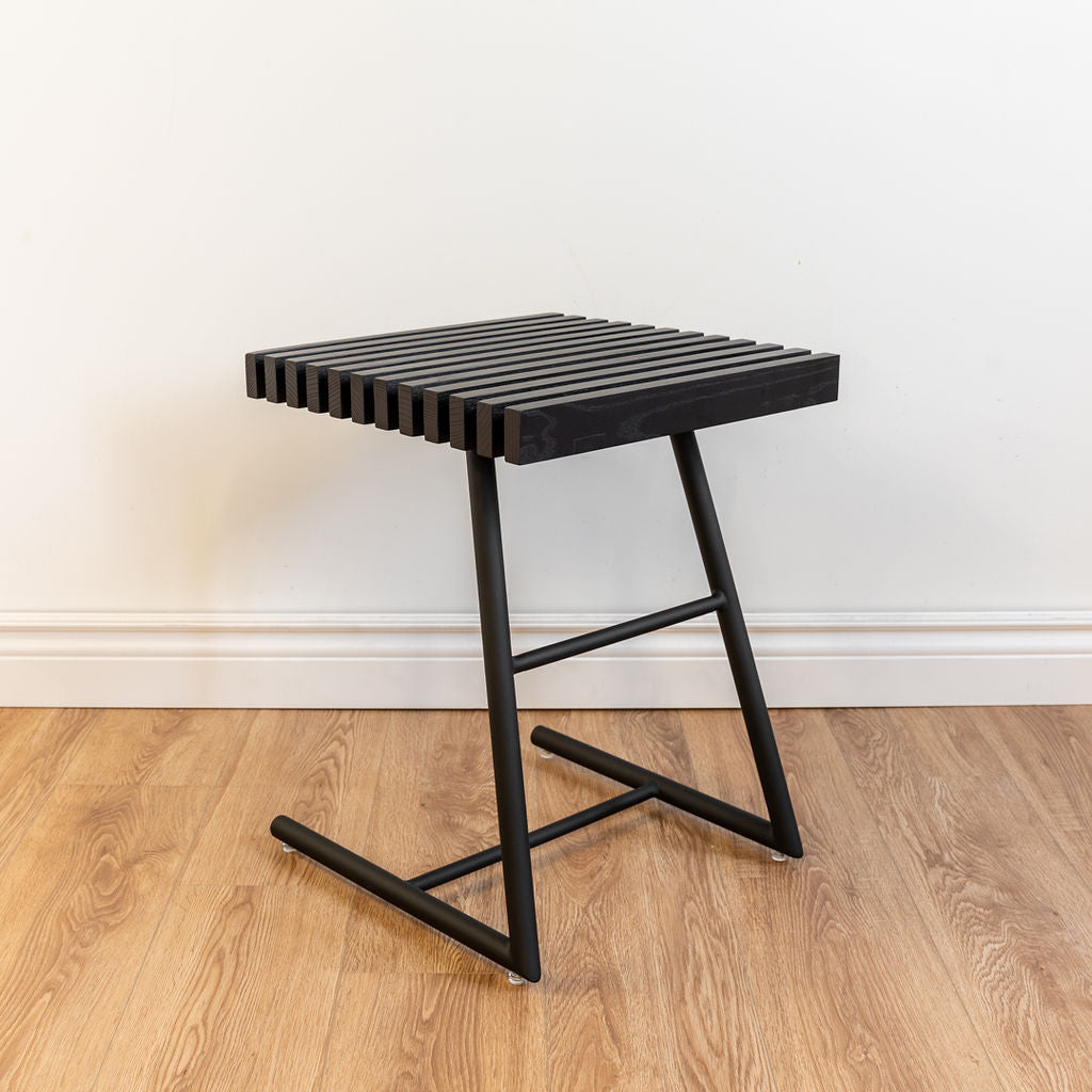 Gus* Modern Transit End Table - Black 5 - a - FURNITURE - accent table - wood Gus