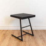 Gus* Modern Transit End Table - Black 5 - a - FURNITURE - accent table - wood Gus