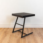 Gus* Modern Transit End Table - Black 5 - a - FURNITURE - accent table - wood Gus