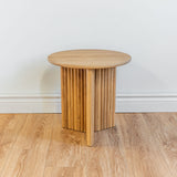 Gus* Modern Odeon End Table - White Oak 5 - a- FURNITURE - accent table - wood Gus