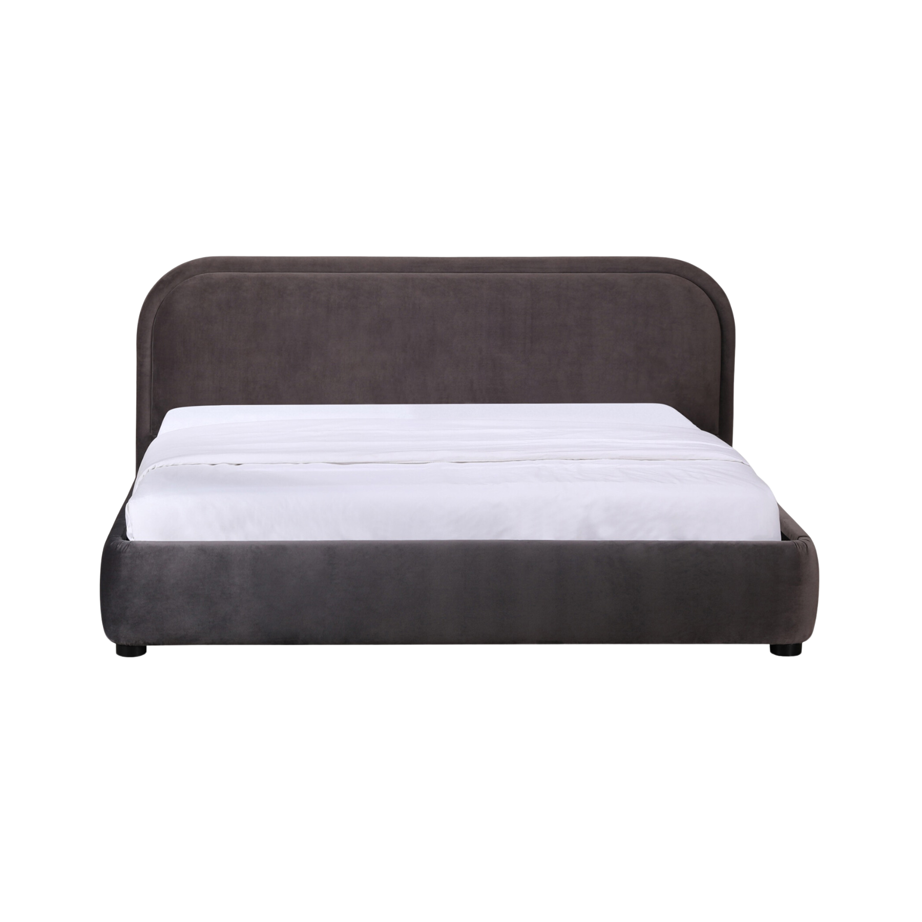 Calvin Charcoal Bed 13 - FURNITURE - bed Moe's Furniture