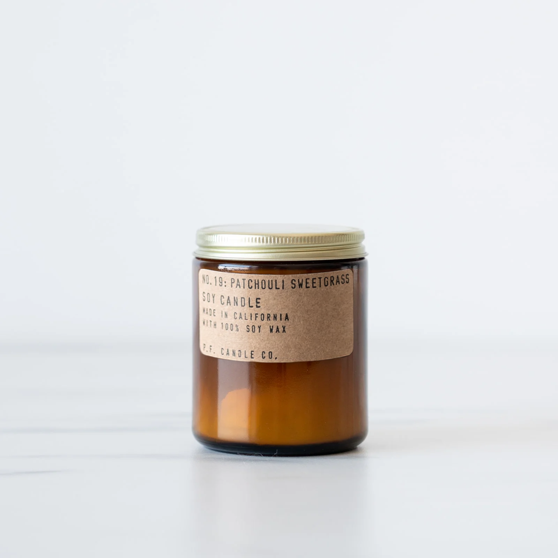 Patchouli Sweetgrass Soy Candle candle P.F. Candle Co. (Faire)