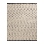Magnolia Home by Joanna Gaines x Loloi Betty Ivory / Black RUGS - neutral Loloi