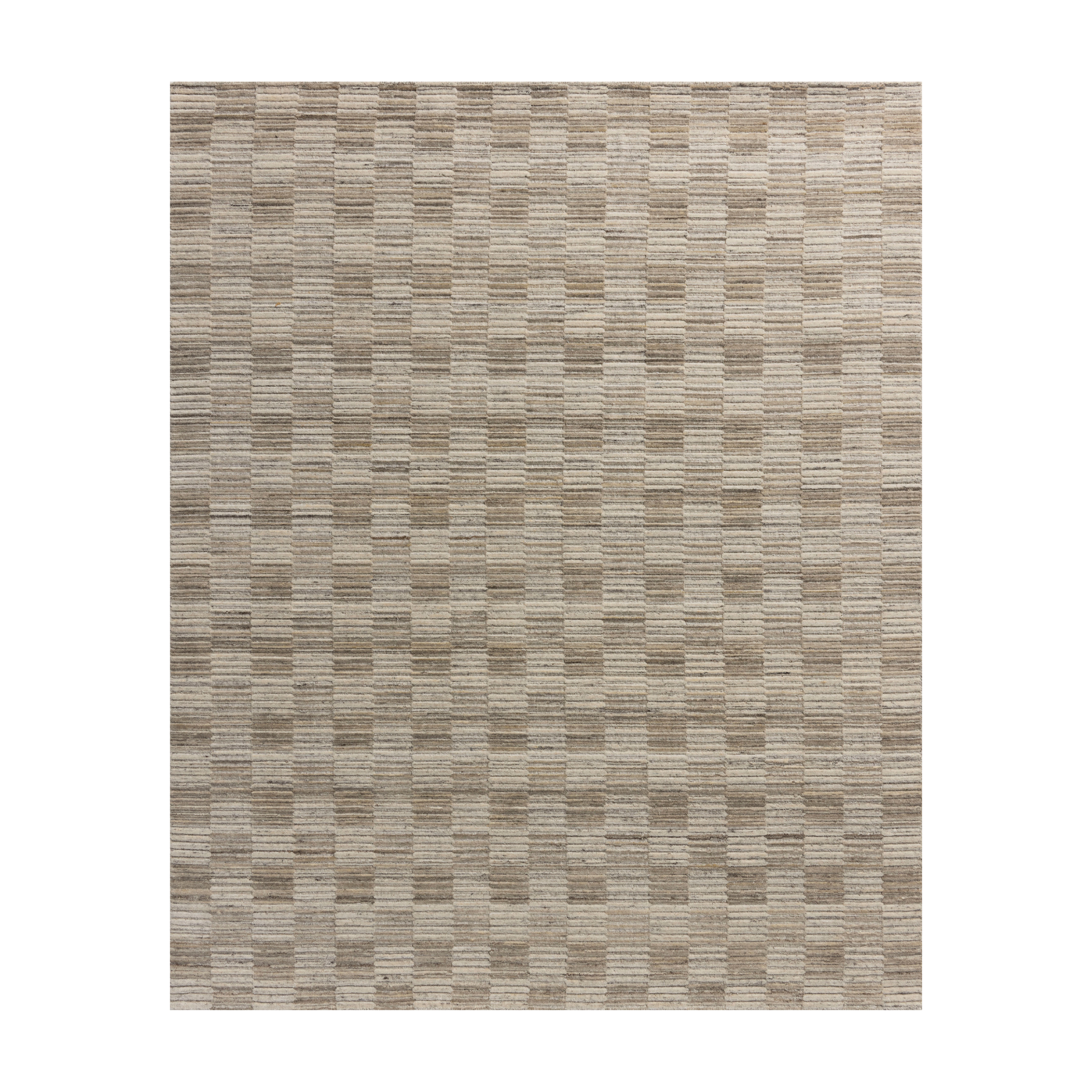 FLOOR MODEL - Amber Lewis x Loloi Marlowe Stone / Fog - 7'9" x 9'9" IN STORE - Rugs Loloi