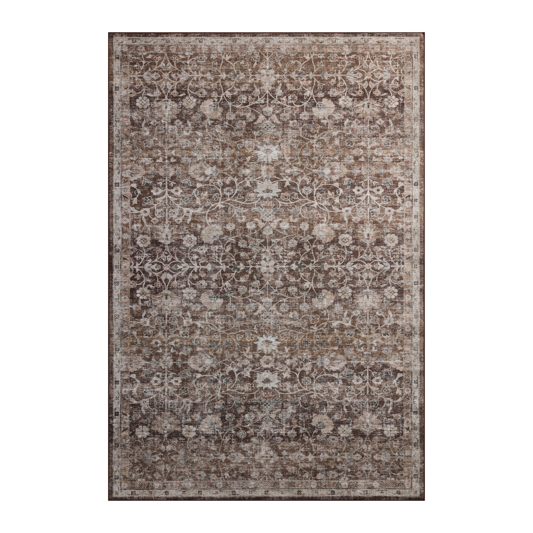 FLOOR MODEL - Amber Lewis x Loloi Josie Earth / Natural - 3'6" x 5'6" RUGS - floor model Loloi