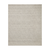 Loloi Raven Silver / Ivory Rug 0-RUGS - wool Loloi