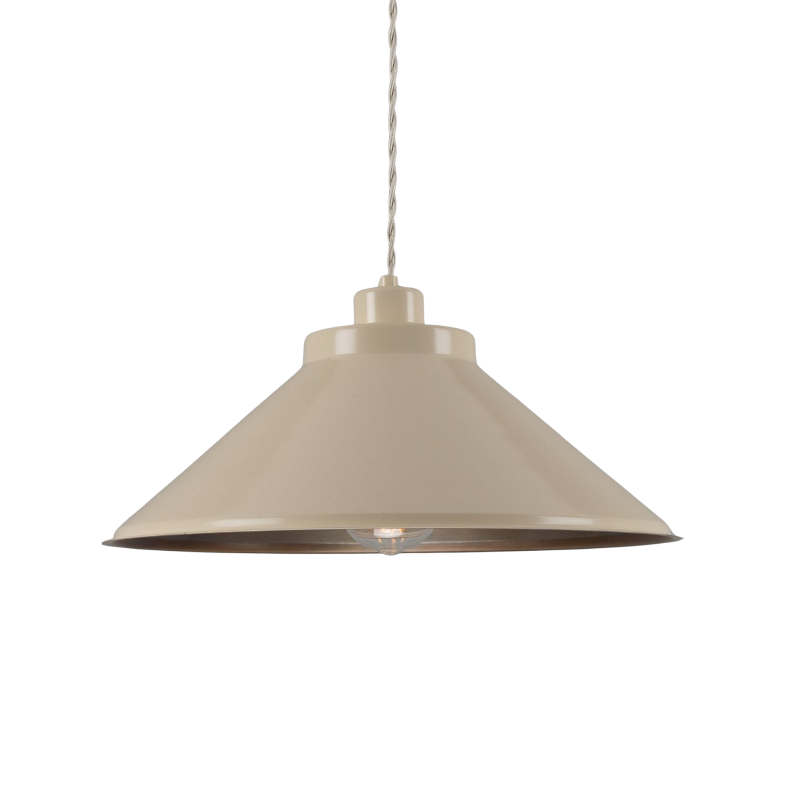 Rio Vanilla Brass Pendant LIGHTING - pendant Mullan Lighting