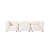 Gus* Modern Circuit Modular 103" Three-Piece Sofa 8 - a - FURNITURE - modular - circuit Gus Merino Cream