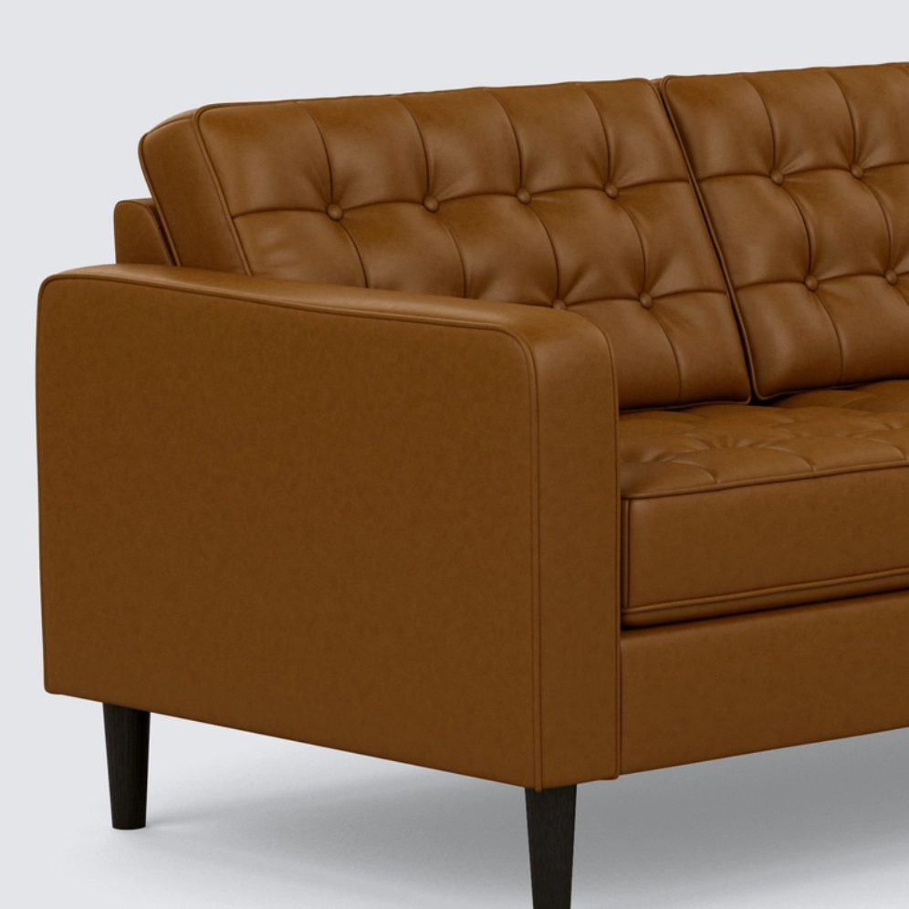 Reverie 92" Sofa - Classic Sahara Leather 1 - FURNITURE - sofa EQ3
