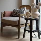 Mica Floral Pillow Cover 00-1 - PILLOWS - block print - neutral Rug & Weave Pillows