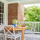 Sablebrook Blue Checkered Rug 5-Rugs - indoor/outdoor Momeni