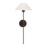 Hackney 25" Tail Sconce LIGHTING - sconce Visual Comfort Bronze