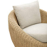 Serene Outdoor Round Club Chair FURNITURE - club chairs LH IMPORTS