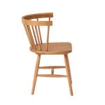 Lyla Armchair - Oak - Set of 2 10 - a - FURNITURE - dining chair EQ3