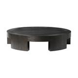 Shauna Coffee Table 4 - a - FURNITURE - Coffee Table - Round Four Hands
