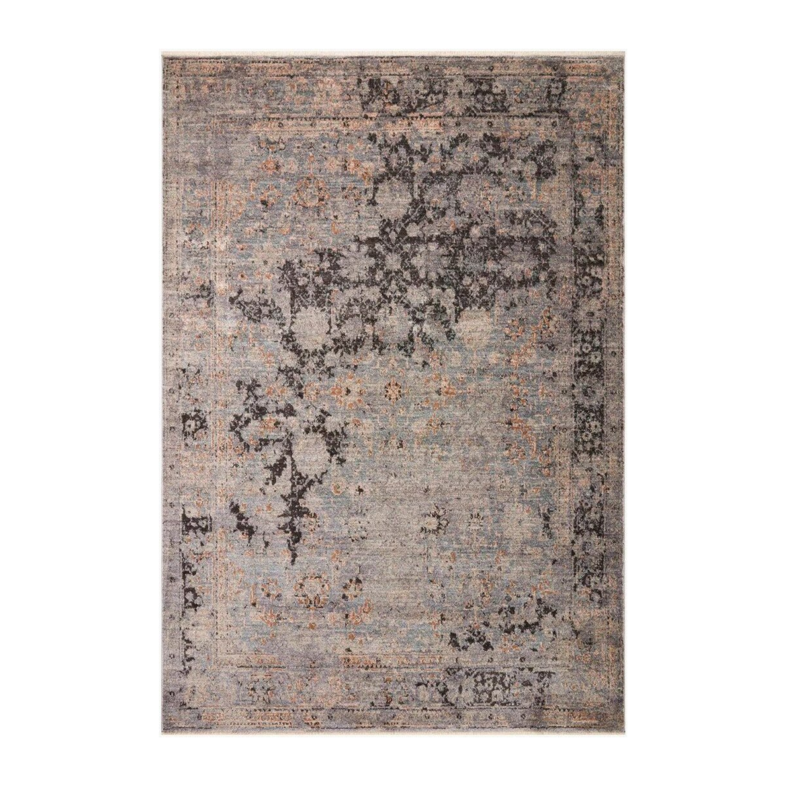 Loloi Sonnet Charcoal / Slate Rug 0-patterned rugs Loloi