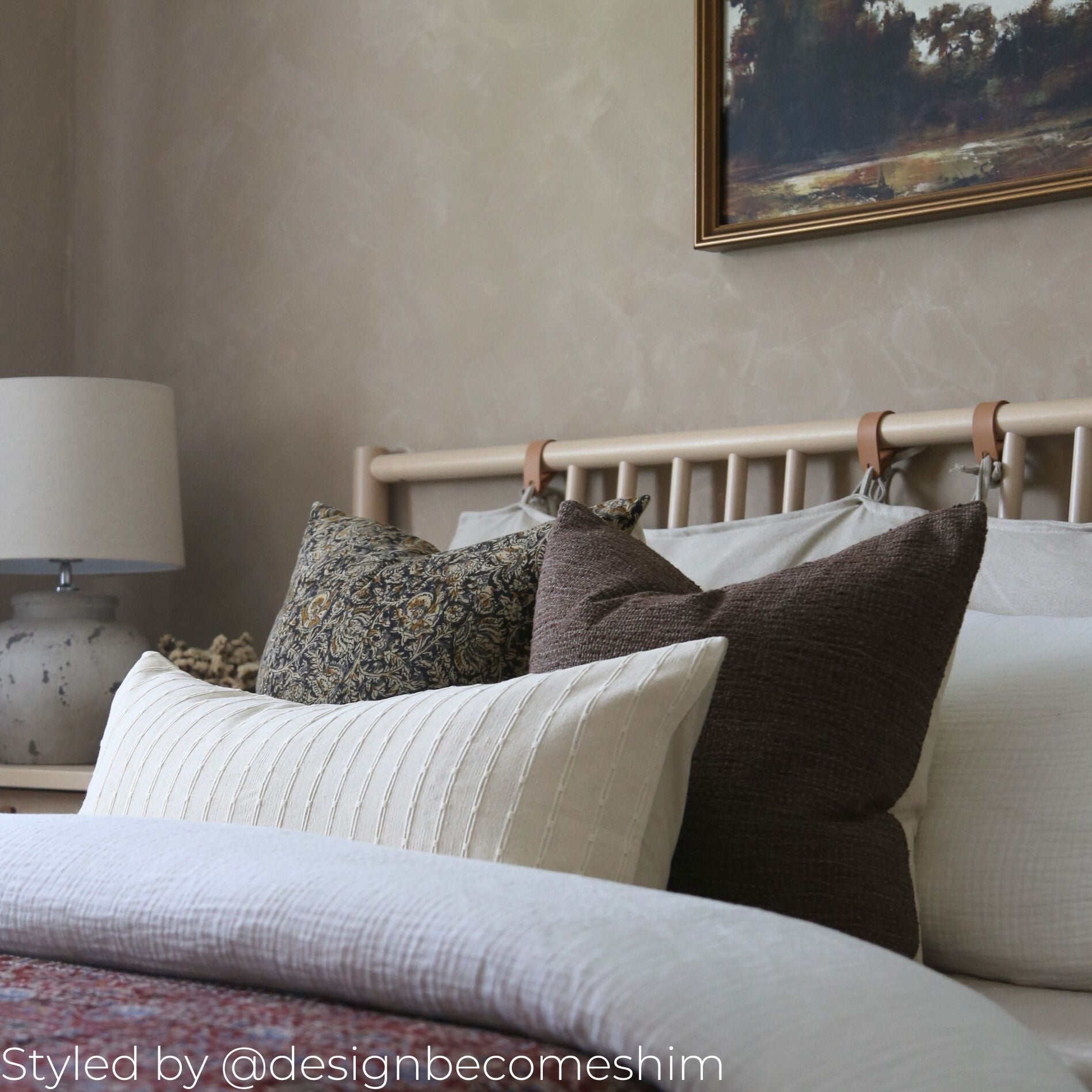 Bruno Woven Pillow Cover 2 - PILLOWS - Thai - warm Rug & Weave Pillows