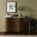 Tilly Marble Chest 16 - FURNITURE - dresser Four Hands