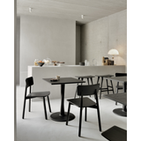 Torsion Square Dining Table - Black Oak 9 - c - FURNITURE - square Ethnicraft