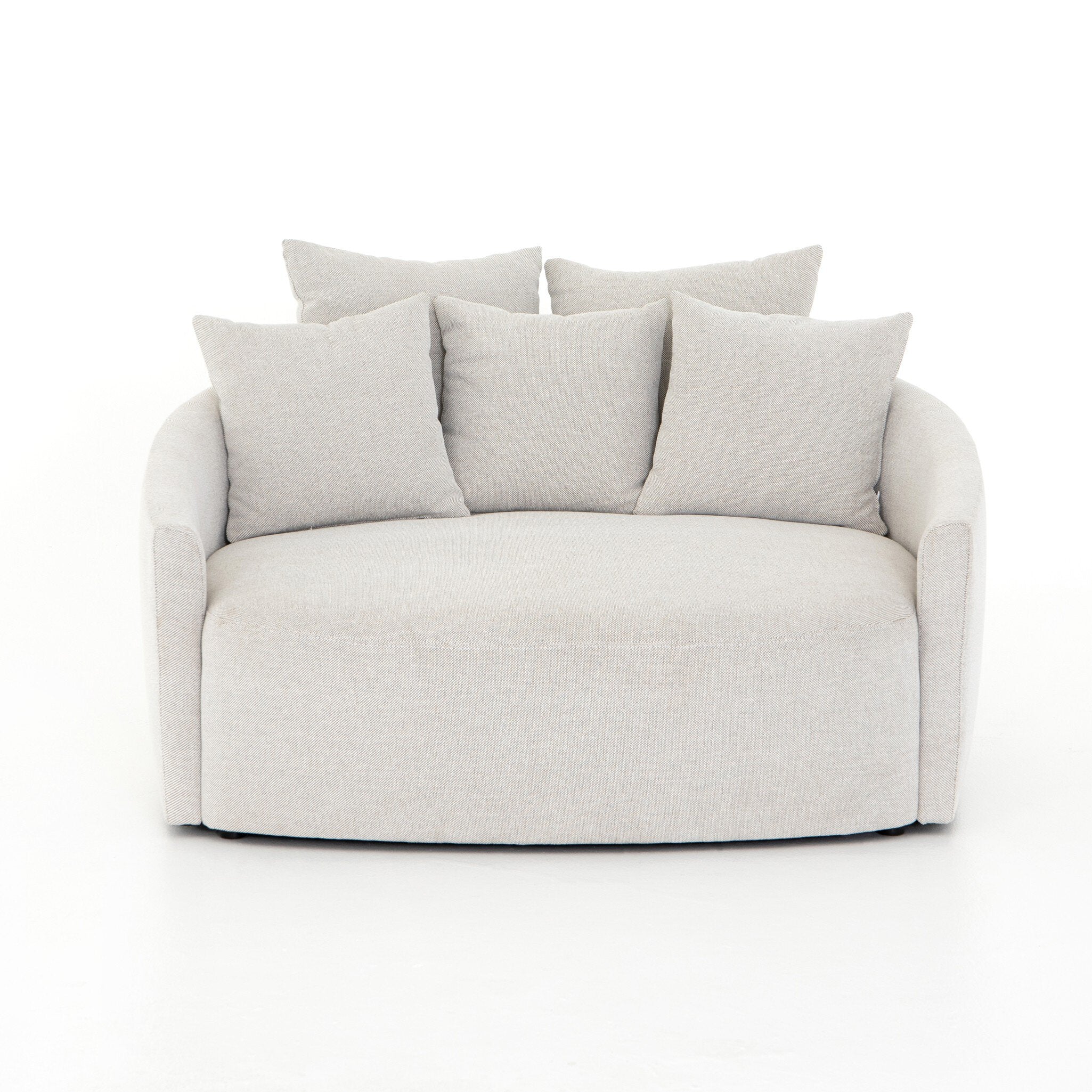 Chloe Media Lounger FURNITURE - sofa Four Hands