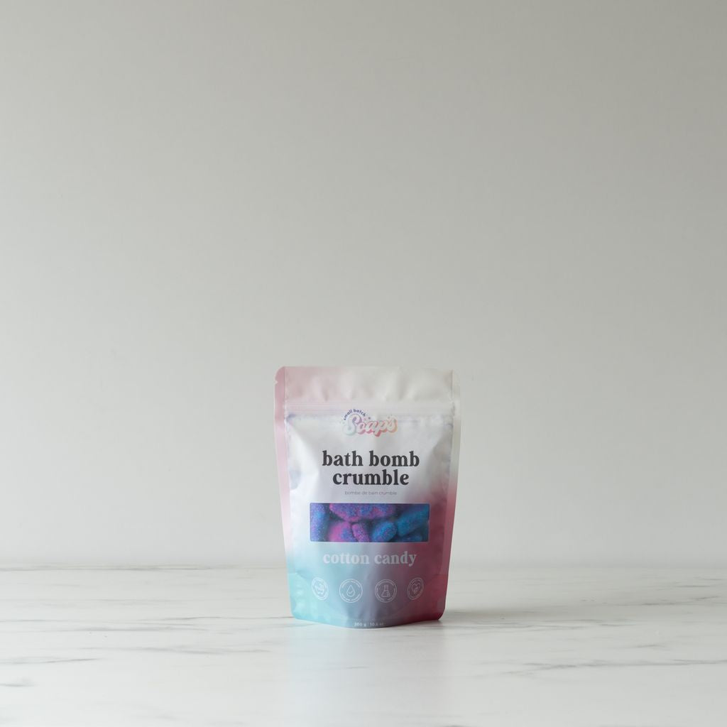 Bath Bomb Crumble bath bomb Small Batch Soaps (Faire) Cotton Candy