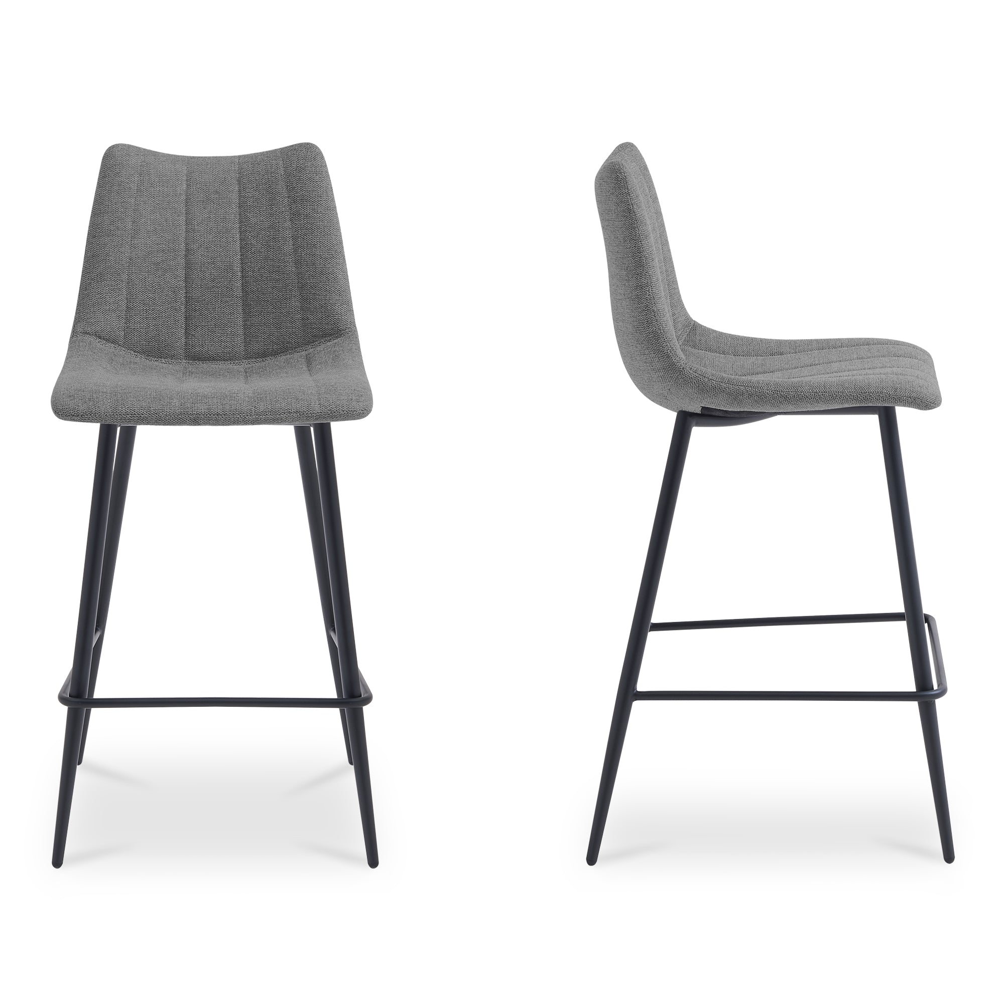 Izzy Bar Stool Set of Two Furniture - Bar Stools Moe's Furniture