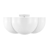 Cheverny Large Semi-Flush Mount LIGHTING - flush mount Visual Comfort Matte White