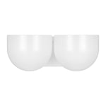 Cheverny Medium Vanity LIGHTING - sconce Visual Comfort Matte White