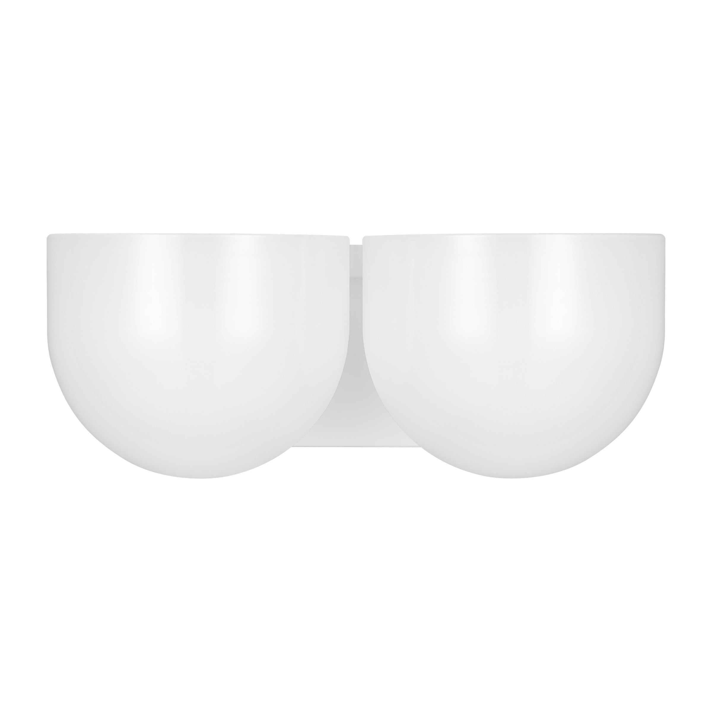 Cheverny Medium Vanity LIGHTING - sconce Visual Comfort Matte White