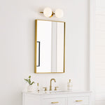 Lune 2-Light Vanity Sconce LIGHTING - vanity Visual Comfort