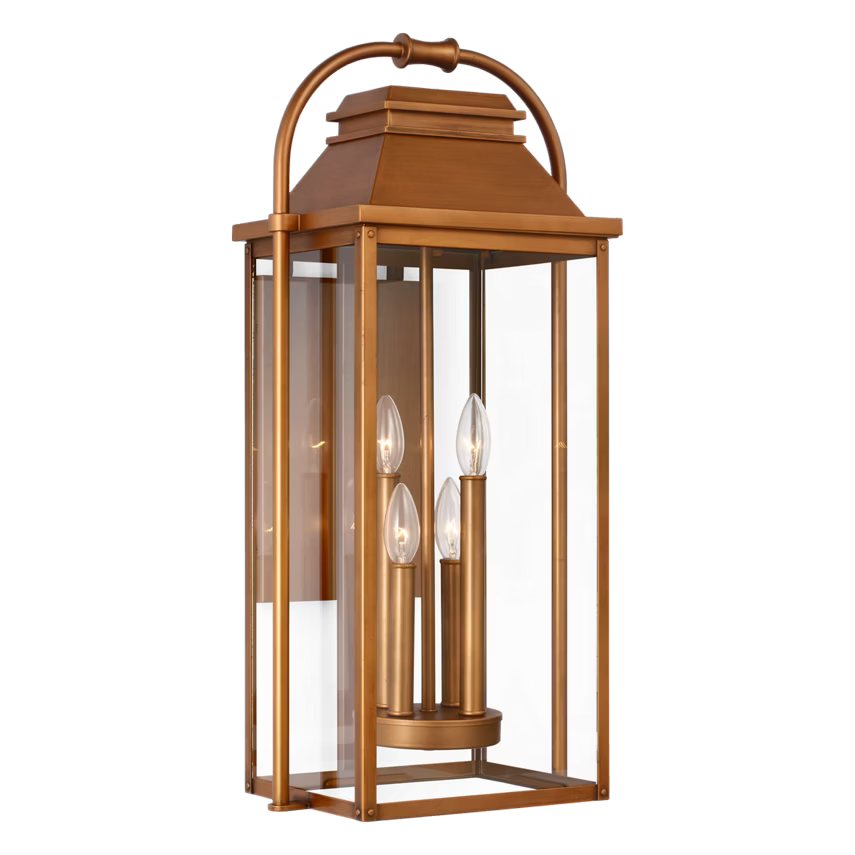 Wellsworth Large Lantern LIGHTING - outdoor fixture Visual Comfort