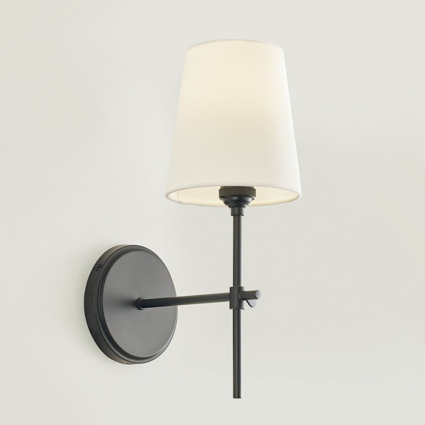 Baker One Light Wall Sconce LIGHTING - sconce Visual Comfort