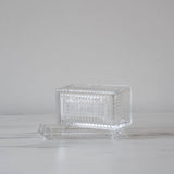 Glass Covered Butter Dish butter dish Abbott Collection