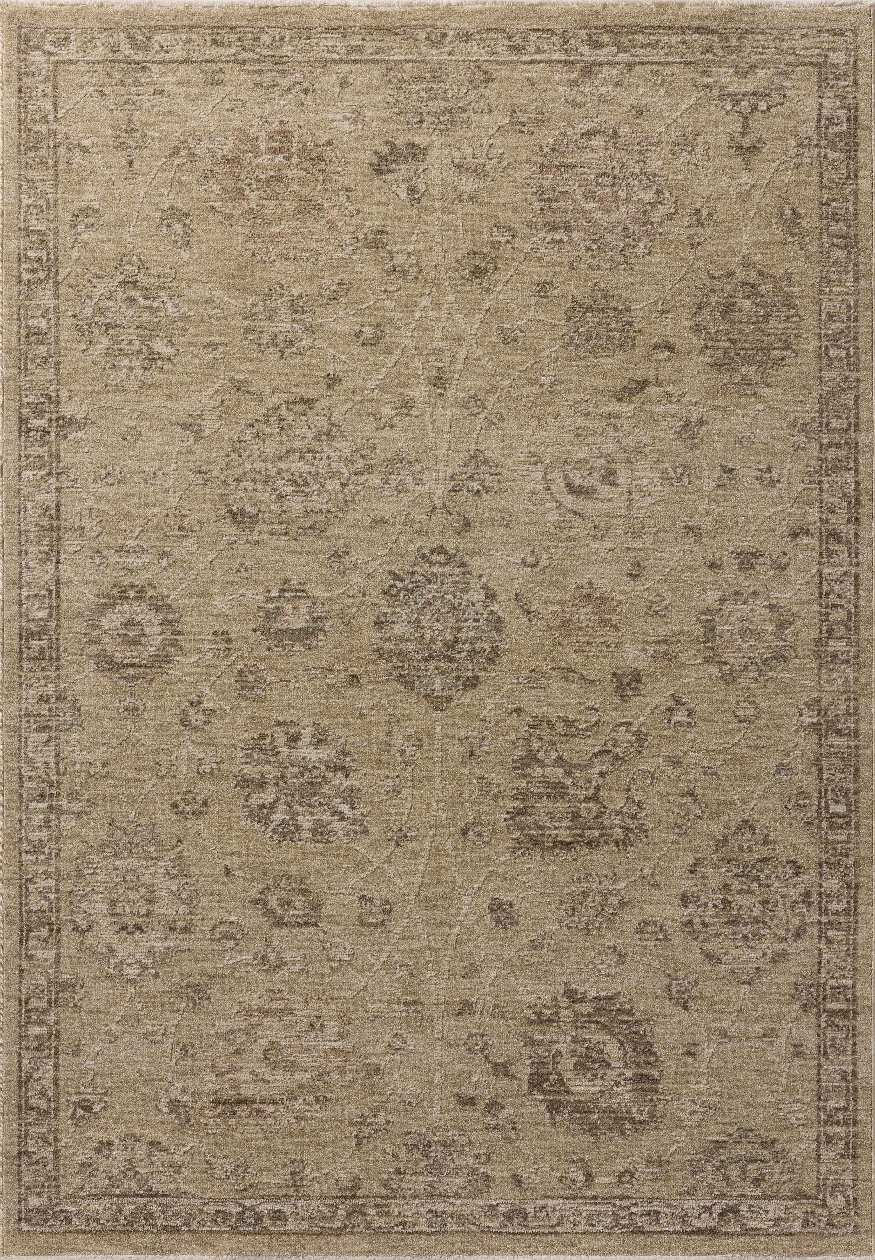 Loloi Willa Wheat / Natural Rug Rugs Loloi