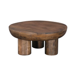 Whittier Coffee Table 4 - b - FURNITURE - coffee table - round LH IMPORTS