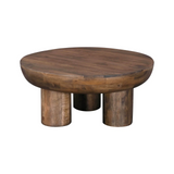Whittier Coffee Table 4 - b - FURNITURE - coffee table - round LH IMPORTS